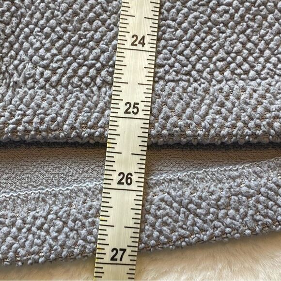 Fila Front Zip Textured Fleece Black and Gray Jacket Size XL - Picture 11 of 12